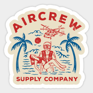 US Navy Aircrew Rescue Swimmer Supply Company Sticker